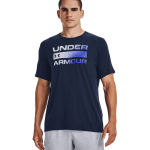 Under Armour Team Issue Wordmarsk SS meeste T-s&auml;rk tumesinine 1329582 408, S