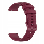 &bdquo;BestAccessories" silikoonist kellarihm 18 mm, bordoopunane