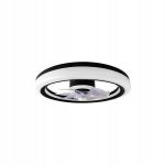 LED laevalgusti ventilaatoriga 3CCT 45W must