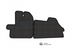 Matid QuiltyMats Volkswagen Crafter 2006-2016 (3 vietos) (2 tk.), Must-Must /11-14