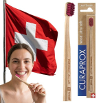 Eriti pehme hambahari Curaprox CS Wood, punane