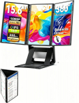 Monitor Kwumsy Z4 PRO 15,6-tolline kolmekordne kokkupandav kaasaskantav lisamonitor
