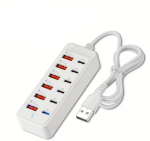 Kiirlaadimisadapter 6&times;Type-C + 6&times;USB-A, Must