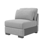 Moodulsofa, millel on Panipaik &ndash; Pehme Kord, Hall, 1 kohalise Diivan