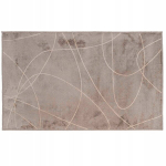 Pruuni mustriga viskoosvaip 68x110 cm