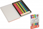 Super Soft Crayons 12 v&auml;rvi metal.opak. FIORELLO