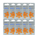 Varta Power One 13 (PR48) kuuldeaparaadi patareid 10x6 tk, 60 tk.