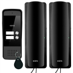 Kahesuunaline intercom Rfid-lugeja ja 2 telefonitoruga