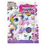 Maagiline fantaasiamaailma kleepsuraamat + 200 kleepsu - Icom