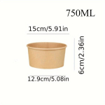Salatikausid, 750 ml, 75 vnt