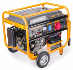 Generaator 7500W 230/400V, 15 hj, PowerMat + 2x &otilde;li 0,6L, elektriline start