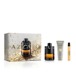 Parf&uuml;&uuml;mikinkekomplekt Azzaro The Most Wanted Parfum 3-osaline meestele, puidune l&otilde;hn