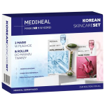 Lehtmaskide komplekt Mediheal komplekt lehtmaskid 2x24 ml + rull niisutav pinguldav k&otilde;ikidele nahat&uuml;&uuml;pidele