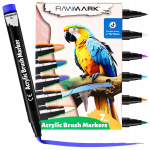 Rawmark 7 tk. pintsli otsaga akr&uuml;&uuml;lmarkerid