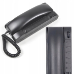 Intercom telefon Miwi-urmet 1132/1-b, must, analoog