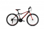 M&auml;gijalgratas Capriolo Diavolo DX 600, 26", must/punane