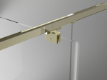 Mexen Exo-3S 3-seinaline p&ouml;&ouml;rduksega du&scaron;inurk 135 x 70 cm, l&auml;bipaistev, kuldne - 819-135-070-50-00-3S