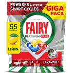Fairy Platinum Plus All In One Lemon n&otilde;udepesumasina tabletid, 55 tk