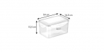Freshbox hoiukarp 3,5l, 24x16,5x12,5cm, plastik