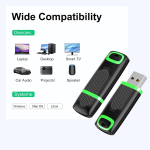 USB pulk Kexin Usb m&auml;lupulgad 64 Gb, 10 tk. Led indikaatoriga