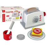 Puidust toaster hommikus&ouml;&ouml;gi tarvikud K&auml;epide lastele
