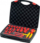 Wiha 43024 isoleeritud mutriv&otilde;tme komplekt 1/2" 21 tk. koos korpusega