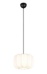 Ripplamp Madeline R31971001, must, valge
