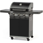 Gaasigrill Fieldmann FZG 3006, 122 x 57 x 112 cm, must