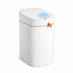 Automaatne pr&uuml;gikast, kontaktivaba, valge, 10 l, 30 tk