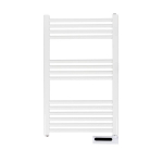 Elektriline r&auml;tikukuivati radiaator vannituppa taimeriga 500W IP24 seinale Sani Towel 500 White Eurom