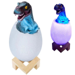 LED &Ouml;&ouml; Lamp Dinosaurus Tyrannosaurus Munad RGB