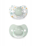 Suavinex Sx Pro Dreams silikoonist lutid 6-18m, roheline, 2tk.