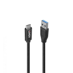 Lindy USB 3.2 Type A kuni C kaabel 36971 1m, 10Gbps, GRS, USB 3.2 Type A isane, USB 3.2 Type C isane