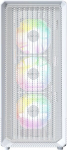 Korpus Montech Korpus X5 (W), Midi Tower, 1xUSB 3.0, 3x140mm esiventilaatorit, 1x120mm tagumine ventilaator, RGB