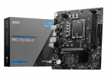Emaplaat Msi Emaplaat PRO H610M-E, LGA 1700, DDR5 5600 MHz, 4 DIMM, 96 GB, 2.5 Gb Ethernet, 7.1 heli, 4 SATA III, 1 HDMI