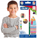 Milano kahepoolsed pliiatsid, 24 v&auml;rvi