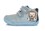 Poiste nahast saapad "Barefoot" D.D.Step.S070-381, Sky Blue, 20