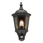 Seinale kinnitatav v&auml;lisvalgusti Elstead Lighting Medstead half MD7-PIR-BLACK