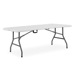 Kokkupandav laud 244X75cm, Picnic White