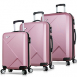 Kohvrite komplekt My Valice Diamond MV6783, 3 tk, roosa