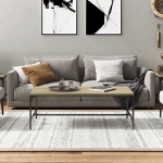 vidaXL kohvilaud, Sonoma tamm, 100 x 50 x 35 cm, tehispuit