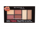 Mini meigipalet Rimmel Face Mini Power Palette 006 Fierce
