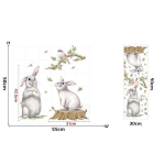 Lihav&otilde;ttep&uuml;hade seinakleebis J&auml;nkud