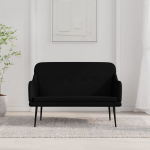 vidaXL pink, must, 110 x 76 x 80 cm, kangas