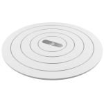 Silikoonist kuumaalus Aquasanita ST-710, valge