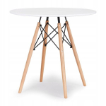 Modernhome Dining table modern dining room kitchen table 80cm