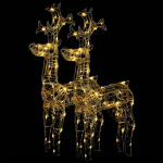 vidaXL p&otilde;hjap&otilde;drad, 2 tk, 60 x 16 x 100 cm akr&uuml;&uuml;l