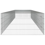 vidaXL 5 paneeliga j&auml;nesepuur, 541x109x54 cm, tsingitud raud