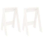 vidaXL pukid 2 tk, valge, 40 x 40 x 60 cm, m&auml;nnipuit