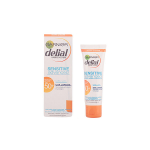 P&auml;ivituskreem n&auml;ole Sensitive Delial SPF 50+ (50 ml) (Unisex) (50 ml)